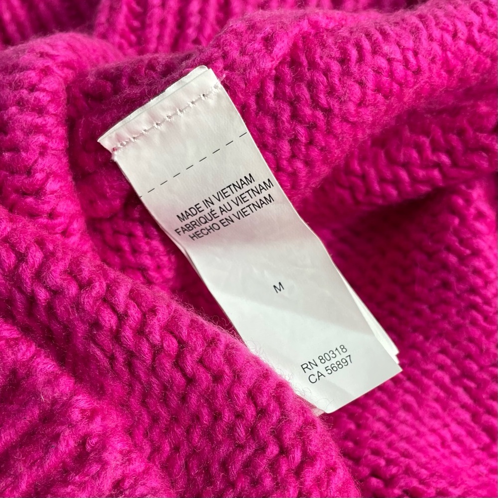 Lucky Brand Bobble Stitch Crewneck Cotton Blend Knit Sweater - Picture 9 of 11